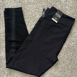 Victoria's Secret Sleek Black Knockout Tights - XL Long